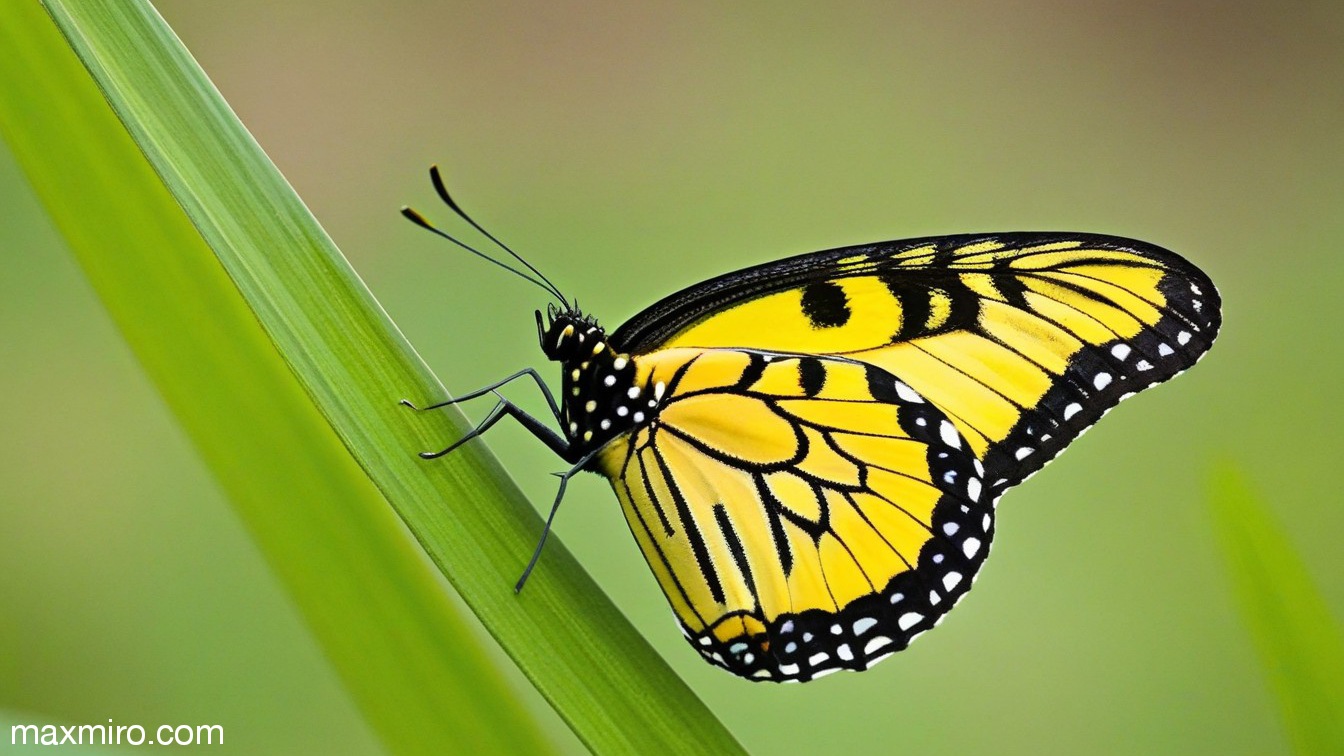 Black And Yellow Butterfly Spiritual Meaning